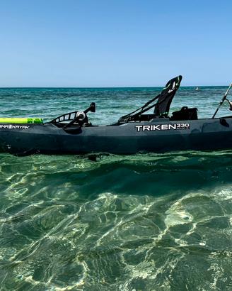 Big Mama Triken 330 Kayak da Pesca + Carrello