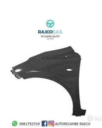PARAFANGO ANTERIORE PEUGEOT 108