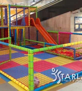 Mini Area giochi playground completa 6x4xh2,4mt
