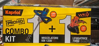 miscelatore e levigatrice