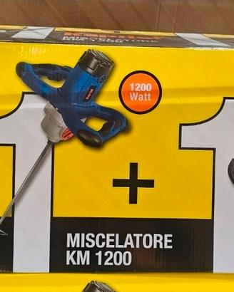 miscelatore e levigatrice