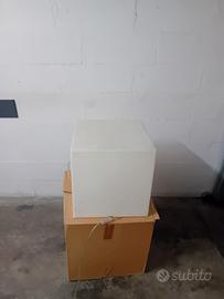LAMPADA DA TERRA CUBO