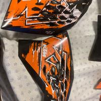 Kit spoiler serbatoio ktm exc 2007-09