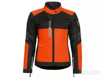 giacca moto 4 stagioni bmw bavella donna arancio t
