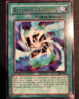 Yugioh recupera-mostri sdf i066 rara 1ª