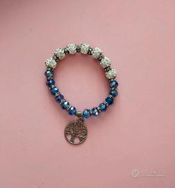 Bracciale con ciondolo albero della vita