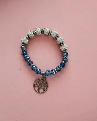 Bracciale con ciondolo albero della vita