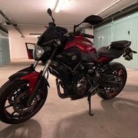 Yamaha MT-07 ABS anno 2017 depotenziata 35kw