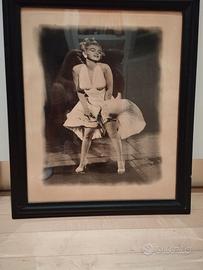 Stampa Marilyn Monroe con cornice