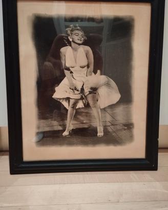 Stampa Marilyn Monroe con cornice