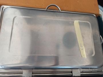 Chafing dish inox GN 1/1 9L + coperchio come nuovo