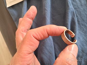 anello in rame regolabile nuovo idea superstizione