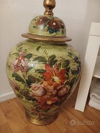 vaso vintage verde