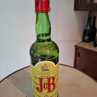 Bottiglia vintage J&B Rare Blended Scotch Whisky