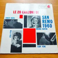Le 20 Canzoni di San Remo 1960 LP raro