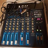 LEM MIXER BLUES 8CH. MIC/LINE/PHONO MIXER