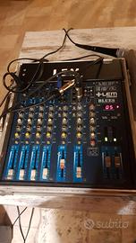 LEM MIXER BLUES 8CH. MIC/LINE/PHONO MIXER