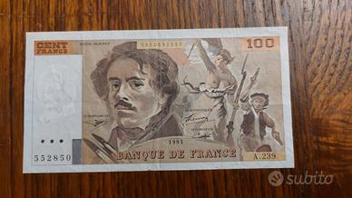 moneta 100 Frachi Francesi