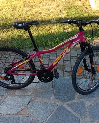 bicicletta MTB da 24 pollici