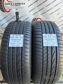 2 PNEUMATICI 235/55 R19 BRIDGESTONE ESTIVE