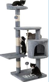 Tiragraffi e cuccia gatto