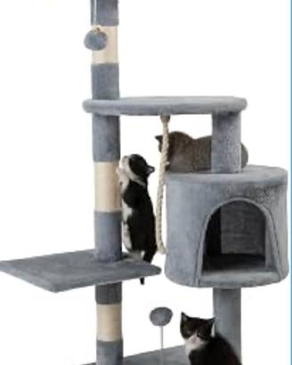 Tiragraffi e cuccia gatto