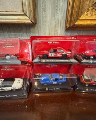 Collezione di Modellini Alfa Romeo