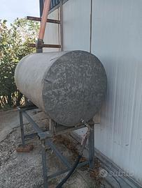 Botte in ferro zincato