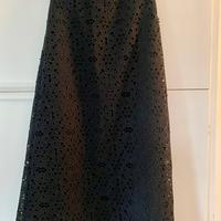 Gonna Vivetta in pizzo nero – Made in Italy, tg 38