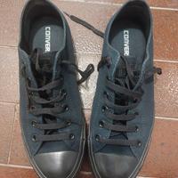 Scarpe converse basse 41 nero blue