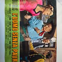 Locandina originale 1955 L'uomo senza paura