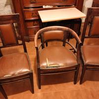 Tre sedie vintage anni 30