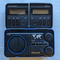 Radiosveglia vintage da viaggio