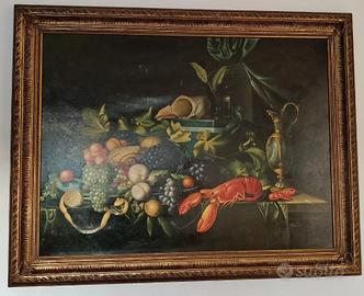 Quadro su tela con cornice