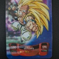 Carta Dragon Ball Z  Gotenks Super Saiyan 3D