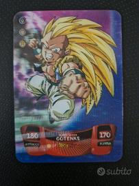 Carta Dragon Ball Z  Gotenks Super Saiyan 3D