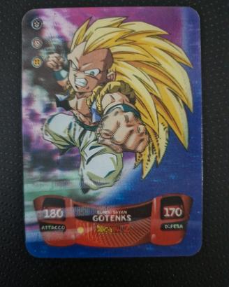 Carta Dragon Ball Z  Gotenks Super Saiyan 3D
