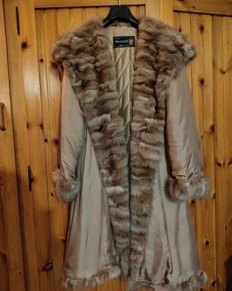 Cappotto donna con pelliccia
