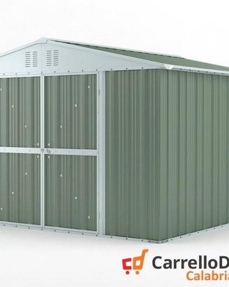 Box struttura lamiera Acciaio 327x307 verde