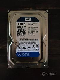 Hard Disk 3,5" SATA Western Digital WD10EZEX 1 TB