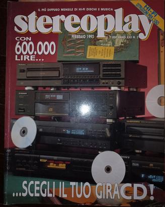 Rivista STEREOPLAY numero 225 anno 2/1993