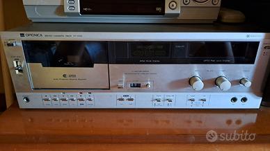 mangiacassette audio anni 80 optonica