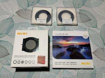 Nisi portafiltri v5 pro con filtro nd1000