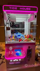 Gru pesca giochi claw crane machine pinza peluche