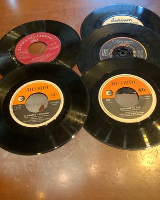 Dischi 45 giri  in vinile senza copertina