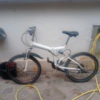 bici pieghevole da 26 gomme e cambio nuovi