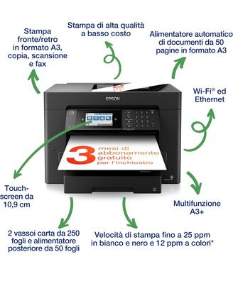 Stampante Epson WorkForce WF-7840DTWF