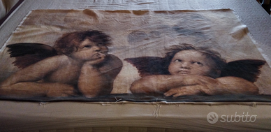 Tela stampata angeli Raffaello
