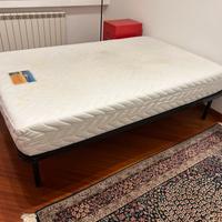 Materasso 120x190 con rete a doghe