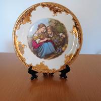 Piatto decorativo ceramica bavarese Edelstein